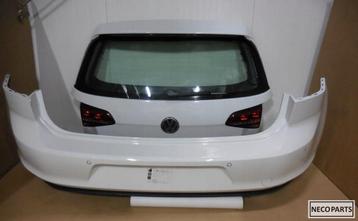 VW GOLF 7 GTI ACHTERKLEP ACHTERLICHT ACHTERBUMPER LC9A ORG.  beschikbaar voor biedingen