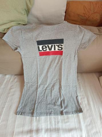 Levi's klassiek grijs lang t-shirt maat 16 jaar beschikbaar voor biedingen