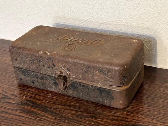 Bosch, blikken doos van bougies, periode 1940-45, Zündapp, Verzamelen, Blikken, Ophalen