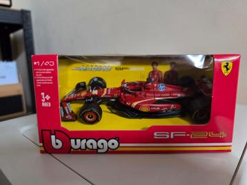 Ferrari sf 24 bburago miniatuur 1/43e beschikbaar voor biedingen