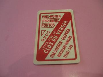 Oude speelkaart Likeuren Soenen - Ollivier (244) beschikbaar voor biedingen