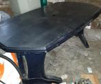 Table de jardin, Tuin en Terras, Tuintafels, Ophalen, Zo goed als nieuw, Ovaal, Plastic