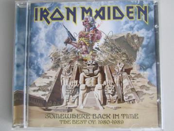 CD IRON MAIDEN "SOMEWHERE BACK IN TIME" (best of 80-89) beschikbaar voor biedingen
