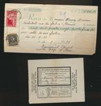 Fléron documents  1935, Verzenden, Gestempeld, Gestempeld