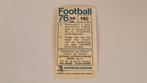 Panini 1976 nr. 140 sticker Jos Volders Club Brugge, Ophalen of Verzenden, Zo goed als nieuw, Sticker