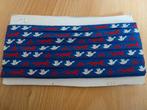 Ancien ruban ton bleu motifs chiens et oies couture, Enlèvement ou Envoi, Neuf