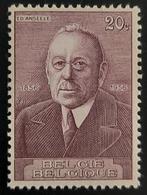 België: OBP 997 ** Edward Anseele 1956., Postzegels en Munten, Orginele gom, Ophalen of Verzenden, Zonder stempel, Postfris