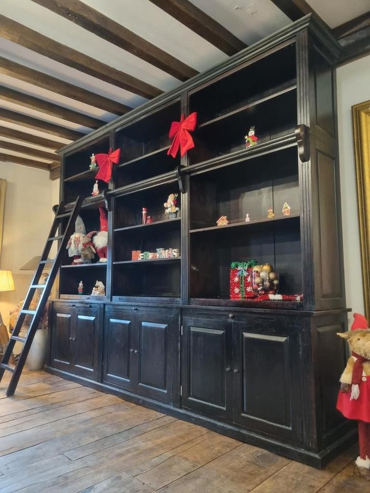 Bibliothèque/meuble de bibliothèque en teck LIVRAISON GRATUI, Maison & Meubles, Armoires | Bibliothèques, Comme neuf, Enlèvement ou Envoi