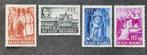 België: OBP 773/776 ** Abdij van Achel 1948., Postzegels en Munten, Postzegels | Europa | België, Orginele gom, Ophalen of Verzenden