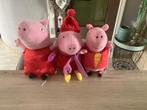 Peppa Pig verschillende pluche characters (30-32 cm), Ophalen of Verzenden, Zo goed als nieuw, Overige typen
