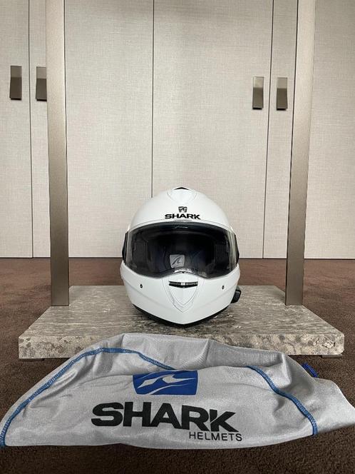 Motorhelm - Shark, Motoren, Kleding | Motorhelmen, Dames, Integraalhelm, M, Shark, Tweedehands, Ophalen of Verzenden