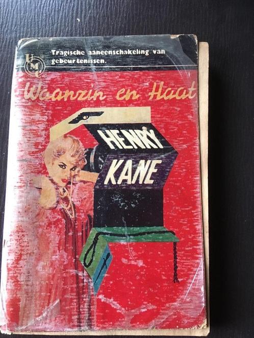 Henry Kane - Waanzin en haat, Boeken, Romans, Amerika, Ophalen of Verzenden