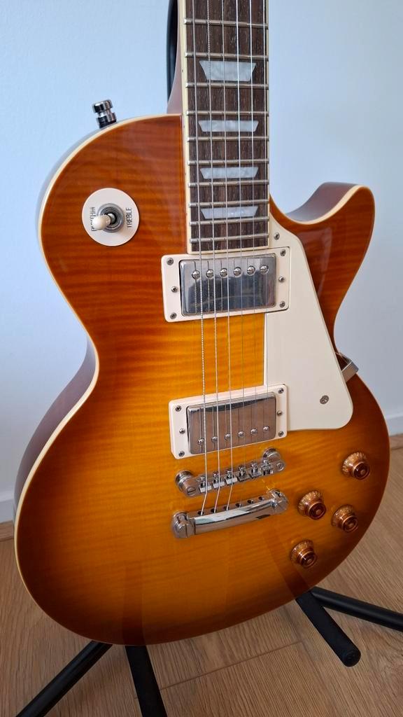 Epiphone Les Paul Standard Pro (2016) + Luxe Koffer (Gator), Muziek en Instrumenten, Snaarinstrumenten | Gitaren | Elektrisch