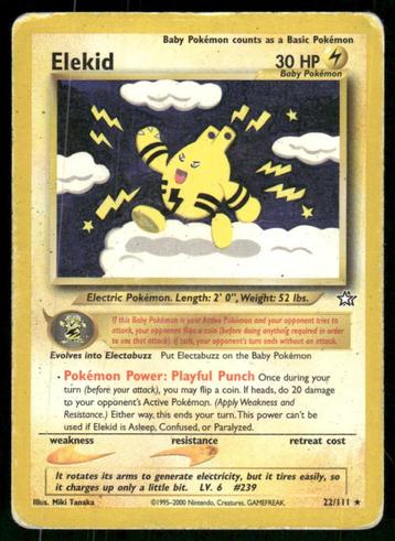 Elekid 22/111 - Neo Genesis beschikbaar voor biedingen