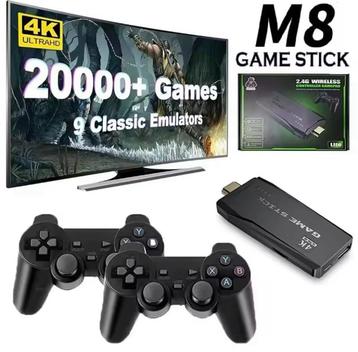 Nieuw in doos&compleet Retro video Game Console gamestick4k, Enlèvement ou Envoi, Neuf