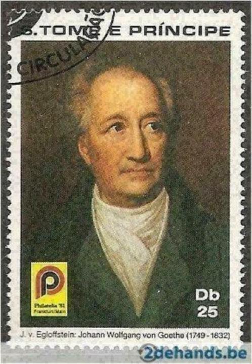 Sao Tome Y Principe 1981 - Yvert 632 - Wolfgang von Goe (ST), Postzegels en Munten, Postzegels | Afrika, Gestempeld, Overige landen