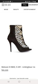 Balmain h& m peeptoes maat 41 3de prijsdaling, Kleding | Dames, Schoenen, Zwart, Nieuw, Ophalen of Verzenden, Schoenen met hoge hakken