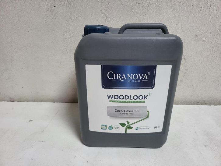 Ciranova woodlook+ Zero Gloss oil 5 liter, Doe-het-zelf en Bouw, Verf, Beits en Lak, Nieuw, Beits, 5 tot 10 liter, Overige kleuren