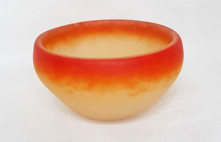 Schneider coupe bijoux art deco, Antiek en Kunst, Antiek | Glaswerk en Kristal, Ophalen of Verzenden