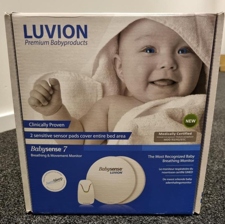 Luvion Babysense 7 - Wiegendood sensor, Kinderen en Baby's, Babyfoons, Zo goed als nieuw, Ophalen
