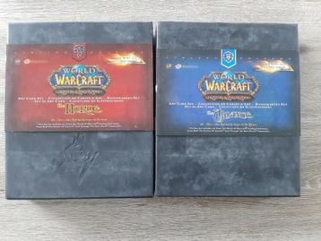 Lot de 2 cartes illustrées World of Warcraft en édition limi