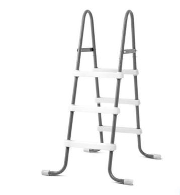 Zwembadladder en voetenbadje Intex, Enlèvement, Comme neuf, Échelle