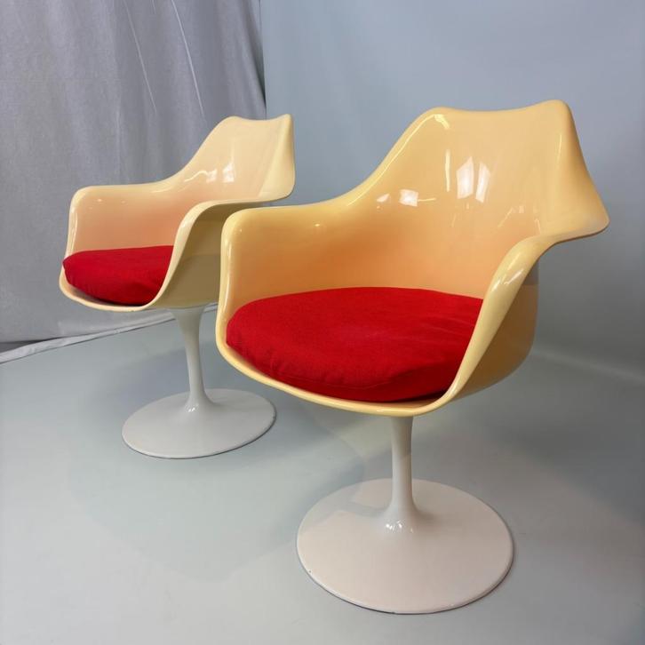 Tulip fauteuils van Rudi Bonzanini, Antiek en Kunst, Antiek | Meubels | Stoelen en Sofa's, Ophalen of Verzenden