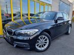 BMW 116i/2015/112000km/**Garantie 1 Jaar**, Euro 6, 4 cilinders, Zwart, Bedrijf
