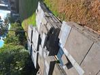 Terrastegels in beton 50 m2., Ophalen, Gebruikt, Beton, Terrastegels