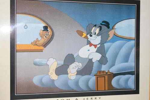 Tom & Jerry Poster , The million dollar Cat 1944 , 1994, Verzamelen, Posters, Zo goed als nieuw, Film en Tv, A1 t/m A3, Rechthoekig Liggend