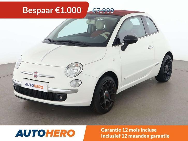 Fiat 500C 1.2 Cult (bj 2014), Auto's, Fiat, Te koop, 500C, ABS, Airbags, Airconditioning, Bluetooth, Boordcomputer, Centrale vergrendeling