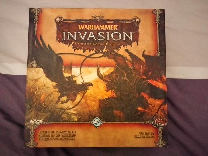 Warhammer invasion jce, Hobby en Vrije tijd, Gezelschapsspellen | Bordspellen, Zo goed als nieuw, Ophalen of Verzenden