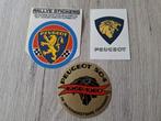 lot stickers auto merk Peugeot, Verzamelen, Ophalen of Verzenden, Zo goed als nieuw, Auto of Motor