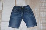blauwe jeansshort maat 122, Ophalen of Verzenden, Gebruikt, Jongen, Broek