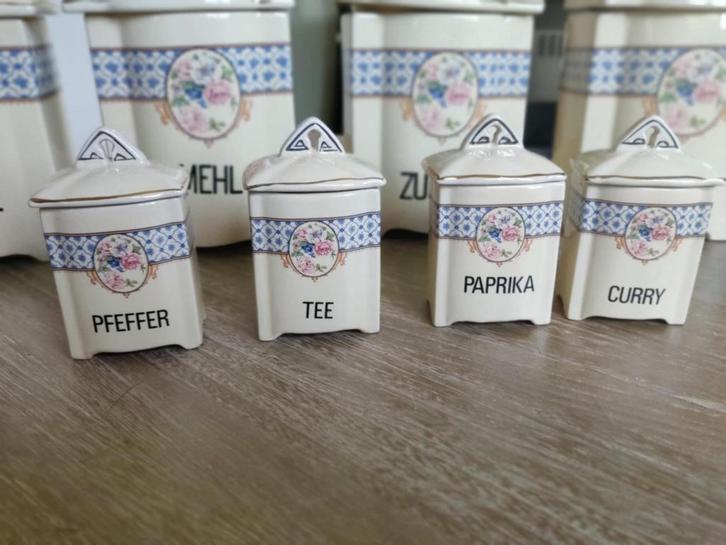 Vintage huisraad decoratie potten, Antiek en Kunst, Curiosa en Brocante, Ophalen