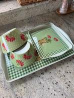 2 schotels + 2 kopjes, Ophalen of Verzenden, Zo goed als nieuw