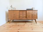 Vintage sideboard in teak van VP Meubelen 1950, Ophalen, Gebruikt, 150 tot 200 cm, Teakhout