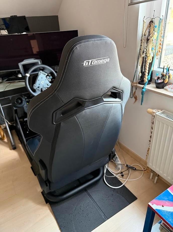 Siège RS 12 OMEGA simracing, Informatique & Logiciels, Joysticks, Comme neuf, Enlèvement