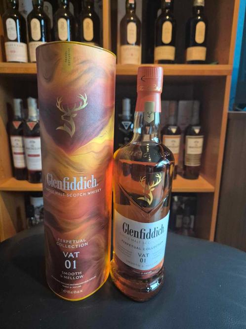 Glenfiddich Perpetual Collection VAT 01, Verzamelen, Wijnen, Nieuw, Overige typen, Overige gebieden, Vol, Ophalen of Verzenden