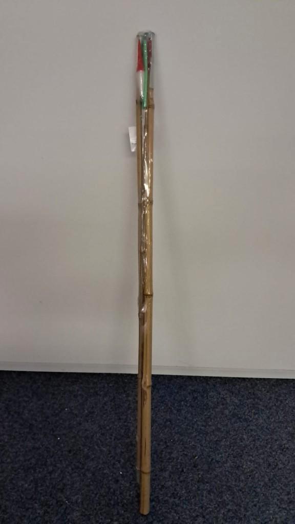 NIEUW Partij Bamboe kinderhengels / Lengte 300cm., Sports nautiques & Bateaux, Pêche à la ligne | Général, Neuf, Canne à pêche complète