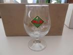 6 stuks Palm bierglazen met voet, Ophalen, Nieuw, Glas of Glazen, Palm