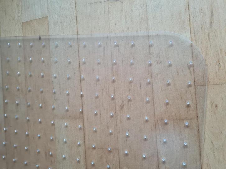 Bureaustoelmat voor tapijtvloer 150 x 120cm (hoge kwaliteit), Huis en Inrichting, Stoffering | Tapijten en Vloerkleden, Zo goed als nieuw