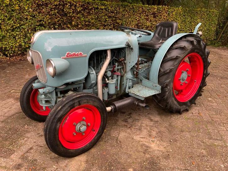 1961 Eicher ES201 Oldtimer Tweewielaangedreven landbouwtract, Zakelijke goederen, Landbouw | Tractoren, Overige merken, Gebruikt