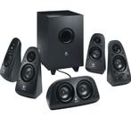 Logitech Z506 luidsprekersysteem 5.1, 150 W, zwart, Audio, Tv en Foto, Home Cinema-sets, Overige merken, 70 watt of meer, Gebruikt