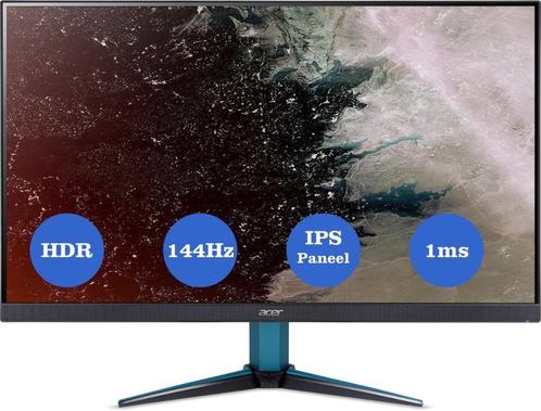 Gamingscherm Nitro VG271UP, Computers en Software, Monitoren, Gebruikt, 101 t/m 150 Hz, DisplayPort, HDMI, Gaming, IPS, 1 tot 2 ms