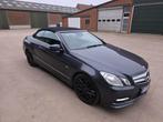 Mercedes e klasse amg line cabrio, Auto's, Mercedes-Benz, Automaat, Zwart, Cabriolet, Zwart