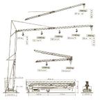 Bouwkraan A28H te huur, Ophalen, Gebruikt