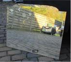 Antieke Geslepen Spiegel - 78x65, Antiek en Kunst, Antiek | Spiegels, Ophalen of Verzenden