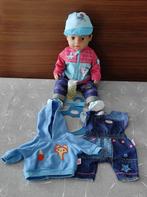 baby born broer met extra kleding, Kinderen en Baby's, Speelgoed | Poppen, Ophalen of Verzenden, Zo goed als nieuw, Babypop