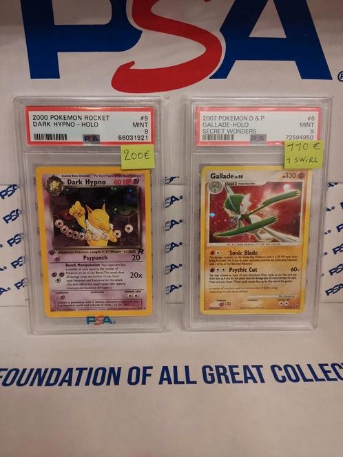 PSA Holo slabs Oldies, Hobby en Vrije tijd, Verzamelkaartspellen | Pokémon, Nieuw, Ophalen of Verzenden